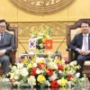 RoK National Assembly Speaker visits Ninh Binh, highlights expanding cooperation