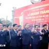 Party chief attends inauguration of President Ho Chi Minh memorial house in Dien Bien