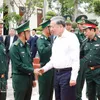 Party chief extends Tet greetings to border guards in Dak Lak province