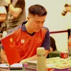 Đánh bại cao thủ Trung Quốc, kỳ thủ số 1 Việt Nam vào bán kết giải Ngũ Dương Bôi