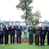 Party leader attends launch of tree planting festival in Hanoi