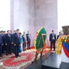 Vietnamese Party leader lays wreaths at several monuments in Phnom Penh
