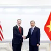 Vietnamese Party chief receives US Trade Representative