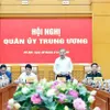 Party leader chairs Central Military Commission's meeting in Hanoi