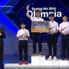 Quang Tri Schoolboy wins the laurel wreath of Road to Olympia Mount
