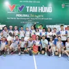 "Những người chạy sóng" VTV và phút giải lao vui vẻ cùng pickleball