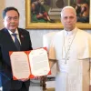 NA Chairman meets Pope Leo XIV at the Vatican