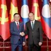 Official welcome ceremony held for senior Vietnamese Party official in Vientiane