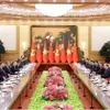 General Secretary and President of Vietnam holds talks with Chinese counterpart