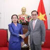 Foreign minister hosts newly-appointed Cambodian Ambassador