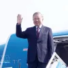 Top leader departs Hanoi for state visit to India
