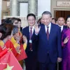 Top leader talks economic rise, state overhaul with OV community in Thailand