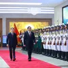 Vietnamese PM hosts welcome ceremony for Lao counterpart