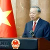 Top leader calls for building ecological civilisation, green Vietnam, and peaceful, sustainable ocean