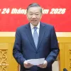 Top leader askes for building modern army based on science, technology