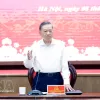 Top leader urges Hanoi to pursue faster, higher-quality growth