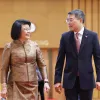 Prime Minister meets with Cambodian National Assembly President