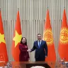 Vietnamese, Kyrgyzstani leaders discuss ways to deepen bilateral relations