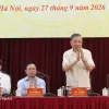 Top leader requests Hanoi to develop rapidly, ensure quality, identity and better livability