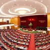 First working day of Party Central Committee's fourth plenum
