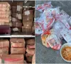 Phát hiện xe khách chở gần 112.000 gói măng tẩm ướp không rõ nguồn gốc