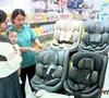 Cục Đăng kiểm được chỉ định tạm thời tổ chức thử nghiệm ghế trẻ em trên ô tô