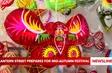 Lantern street prepares for Mid-Autumn festival