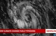How climate change fuels typhoons?