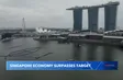 Singapore's economy surpasses target
