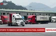 Efforts to remove imported agricultural barriers