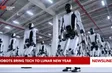 Robots bring tech to Lunar New Year