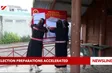 Election preparations accelerated