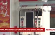 China raises retail gasoline and diesel prices