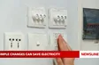 Simple changes can save electricity