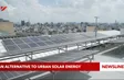 An alternative to urban solar energy