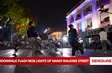Moonwalk flash mob lights up Hà Nội Walking Street