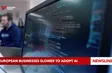 European businesses slower to adopt AI