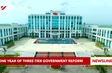 One year of three-tier government reform