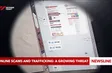 Online scams and trafficking: a growing threat
