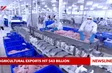 Agricultural exports hit $43 billion