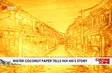 Water coconut paper tells Hoi An's story
