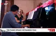 The piano speaks Vietnamese folk