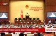 National Assembly passes three laws, eight resolutions