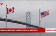 Canada imposes tariffs on U.S. imports