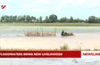 Floodwaters bring new livelihoods
