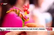 Hanoi students promote culture to international friends