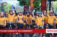 Cycling connects the community