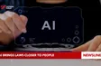 AI brings laws closer to people