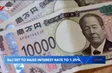The Bank of Japan set to raise interest rate to 1.25%