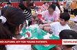 Mid-autumn joy for young patients